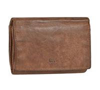 Bear Design Geldbörse »Lieke«, Damenbörse, Portemonnaie, knautschiges Leder in cognac braun, 9 Kartenfächer, kompakt