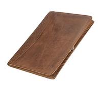 Bear Design Schreibmappe Leder Konferenzmappe braun A4 Orgamappe cognac braun CL7793 8717741177930 (CL7793)