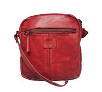 Bear Design Unisex Leder Tasche Umhängetasche Crossbody Vinatge Leder Used Look, Damen Schultertasche klein