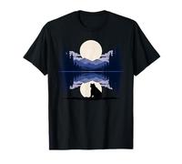 Bear Lake Mountain Reflection Wildlife Nature Lover Outdoor T-Shirt