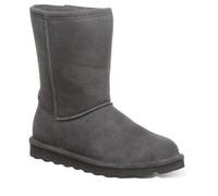 Bearpaw Elle Damen-Stiefel, klassisch, Wildleder, Schlupfstiefel, bequemer Winterstiefel, mehrere Farben, Grau (Graphite//Nature's Delight), 36 EU