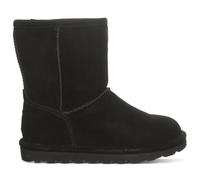 Winterboots BEARPAW "ELLE YOUTH", Mädchen, Gr. 33, schwarz, Nubukleder, Schuhe, Winterstiefel, Schlupfstiefel zum Schlupfen (99119716-33) schwarz