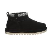 Bearpaw Winterstiefel Langly (Veloursleder, warm) schwarz Damen, Größe Euro (US) 42 (11)
