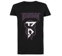 Beartooth Snake Logo Damen Schwarzes T-Shirt Umweltfreundliches Tee Women Black T-Shirt Eco-Friendly Tee