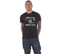 Rock Off Trade T-Shirt The Beastie Boys Check Your Head Japanese Logo Unisex Schwarz L