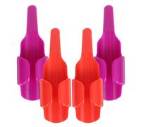 Beatifufu 4 Stück Teiliges Nähfinger schutzset aus Robustem Kunststoff Ergonomisch Leicht Vielseitig für Handarbeiten Fadenkontrolle Stoffführung Nähmaschinen Geeignet