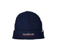 Beatles Fold Over Beanie, Navy, Hard Days Night