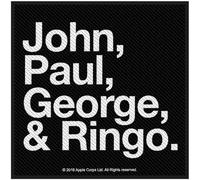 Beatles PATCH AUFNÄHER # 40 JOHN PAUL GEORGE & RINGO - 10x9cm