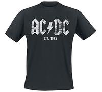AC/DC Est, 1973 T-Shirt schwarz in 5XL