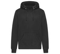 Beats & More PREMIUM Kapuzenpullover - schwarzer Hoodie - Langarm - Pulli - Sweatshirt - 80 % Baumwolle und 20 % Polyester - Herren und Damen - M