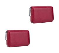 Beaupretty 2 Stück RFID Kartenetui Klein Portemonnaie Damen Herren Diebstahl Kartenhalter Schlank Kompakt Schützendes Geldbeutel mit Sichere RFID Abschirmung Praktischer Kartencontainer für