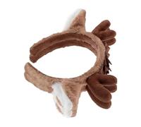 Beaupretty 2 Stück Stirnband Aus Plüsch Mit Hirschohren Für Damen Accessoire Für Cosplay Partys Und Bühnenauftritte Mit Realistischem Tierohr-design Und Langlebigem Material