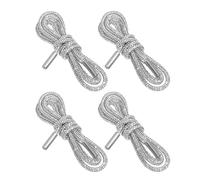 Beaupretty 4 Stück Strass-schnürsenkel Glitzernde Leichte Ersatzkordeln für Sneakers Hoodies Sweatpants Vielseitige Modische Schnürsenkel mit Funkelnden Steinen zur Diy-kleidung und