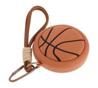 Beaupretty Basketball Geldbörse für Mädchen Sportliche Kopfhörertasche aus Pu Leder Kleine Münztasche mit Schlüsselanhänger Tragbare Basketball Schlüsselbörse für Alltag und Reise
