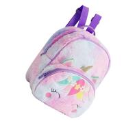 Beaupretty Einhornrucksack Aus Plüsch Für Kleine Mädchen Tragbare Tasche Mit Cartoon-Design Geräumig Für Schreibwaren Und Kleinigkeiten Praktisch Und Dekorativ