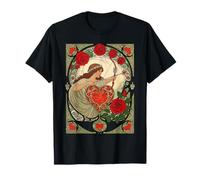 Beauty and The Wound Vintage Jugendstil Romantik T-Shirt