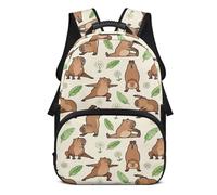 Beauty Collector Kinderrucksäcke für Mädchen, leicht, Büchertasche, Schultasche, 43,2 cm, Igel Cherry Aqua, Tagesrucksack
