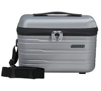 Beautycase AMERICAN TOURISTER "FLASHLINE 27", Damen, Gr. B/H/T: 36cm x 27cm x 21,5cm, blau (sky silber), ABS, Taschen, Handgepäck Reisegepäck Beautytasche (77773649-0) sky silber