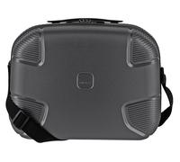 Beautycase IMPACKT "IP1", Gr. B/H/T: 40cm x 30cm x 19cm, schwarz (lava schwarz), Polypropylen, unifarben, Taschen, Kulturbeutel Hartschale Trolley-Aufsteck-System Tragegurt Laptopfach (33722603-0) lav