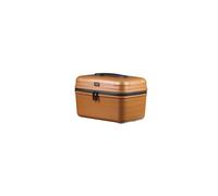 Beautycase "UPGRADE Kosmetikkoffer mit Organizer-System", Gr. B/H/T: 39cm x 26cm x 24cm, braun (canyon bronze), Polycarbonat, TITAN - MADE IN GERMANY, Taschen, mit herausnehmbarem Inlay und Trolley-Sl