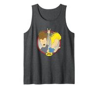 Beavis and Butt-Head Air Guitar Tank Top, Herren, Anthrazit Meliert, M