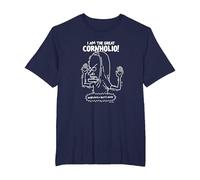 Beavis and Butt-Head Great Cornholio Outlined Sketch T-Shirt, Herren Große Größen, Marineblau, 4X Tall