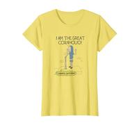 Beavis and Butt-Head Stand Up Cornholio T-Shirt, Damen, Gelb, XS