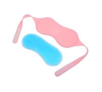 Beavorty 1 Satz Gel-augenmaske Schlafmaske Lichtdichte Augenabdeckung Augenmaske Schlafen Einstellbare Augenmaske Schlafende Augenmaske Tragbare Augenabdeckung Rosa Gelblatt