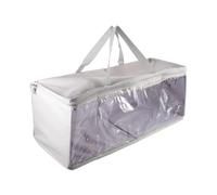 Beavorty 1 Stück Große Kapazität Aufbewahrungstasche Strapazierfähigem Oxford Transparente Wäsche Luggage Bag für Kleidung Decken für Zuhause Reisen