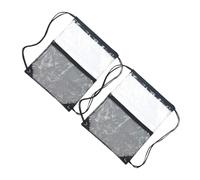 Beavorty 2stücke wasserdichte Transparente Reisetasche Mit Kordelzug Für Schwimmen Und Sport Mesh Taschen Zum Aufbewahren Von Kleidung Und Ausrüstung
