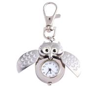 Beavorty Eulen Taschenuhr mit Cartoon Motiv, Dekorativ, aus Legierung, Weiß | Taschenuhren, Kleine Taschenuhr Eule, Nacht Eule Design, Praktisches Accessoire, Retro Look