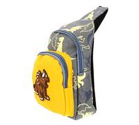 Beavorty Kinderrucksack Mit Dinosaurier-Motiv Verstellbare Crossbody-Bag Für Jungen Und Mädchen Robuste Bauchtasche Gürteltasche Für Snacks Und Schlüssel Langlebig Glattem
