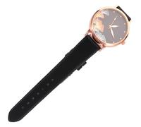 Beavorty Schlichte Damenuhr für Frauen mit Romantischem Pu Lederarmband und Elegantem Glasgehäuse Weiches Material für Alltag und Besondere Anlässe