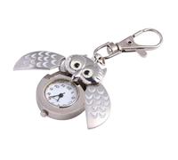 Beavorty Taschenuhr Eule Aus Widerstandsfähigem Material Mit Praktischem Schlüsselanhänger Für Schulrucksäcke Und Outdoor