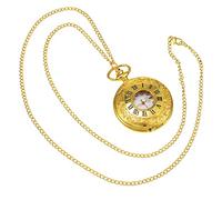 Beavorty Taschenuhr mit Römischen Ziffern im Vintage-Stil für Herren und Damen Hänge-taschenuhr als Dekoration oder Geschenk