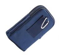Beavorty Tragbare Damen Hüfttasche Aus Wasserabweisendem Nylon Kleine Doppelreißverschluss Handytasche Bis 6,3 Zoll Outdoor Gürteltasche Für Reisen Und Alltag