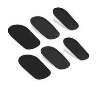 BEBEMOKO 3paare Höhenvergrößernde Einlegesohlen Aus Silikon Atmungsaktive Einlegesohlen Zur Fersenerhöhung Geeignet Für Turnschuhe Lederschuhe Stiefel Und Mehr Mit Dämpfungseffekt