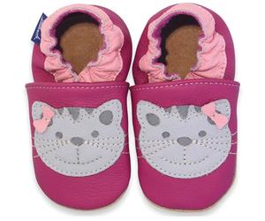 Beck Baby M dchen Katze Lauflernschuh, Lila, 22 EU