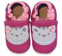 Beck Baby - Mädchen Katze Lauflernschuh, Lila, 24 EU
