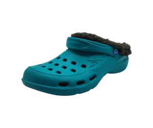 Beck Clogs warm Türkis für Kinder, türkis, Größe 36 EU