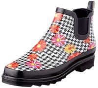 BECK Damen Boots 'Vichy' schwarz / weiß / rot / pink / orange, Größe 39, 6802286 Schwarz / Weiß / Rot / Pink / Orange 39