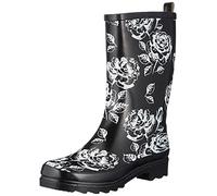 BECK Gummistiefel Black Roses