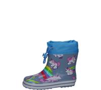 Beck gefütterte Kindergummistiefel RAINBOW hellblau 23