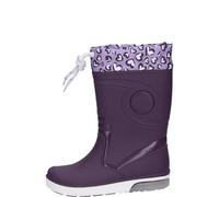 Beck gefütterter Kindergummistiefel BLINKING VALENTINE lila 28/29