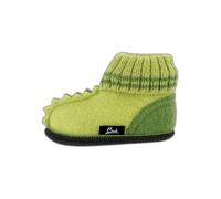 Beck Hüttenschuhe "Nessi" in Grün - Größe 31 | Kinderhausschuhe