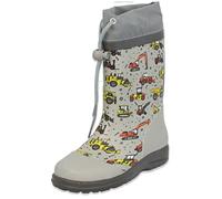 Beck Jungen Baustelle Gummistiefel, Grau, 23 EU
