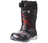 Beck Jungen Bones Gummistiefel, Schwarz, 28 EU
