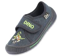 Beck Jungen Dino 656 Hausschuhe, Dunkelblau, 34 EU