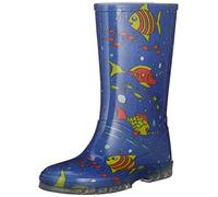 Beck Jungen Fische Gummistiefel, Blau, 30 EU
