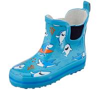 Beck, Gummistiefel Little Sharks in mittelblau, Krabbel- und Lauflernschuhe für Jungen Gr. 24